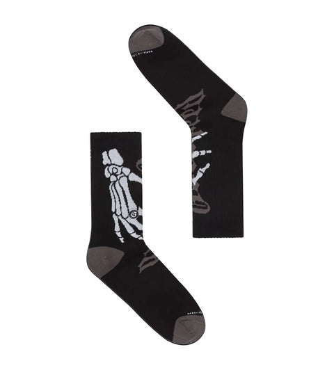 Godspeed Ten Toes Down Black/Grey Socks