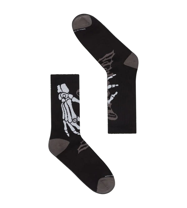 Godspeed Ten Toes Down Black/Grey Socks
