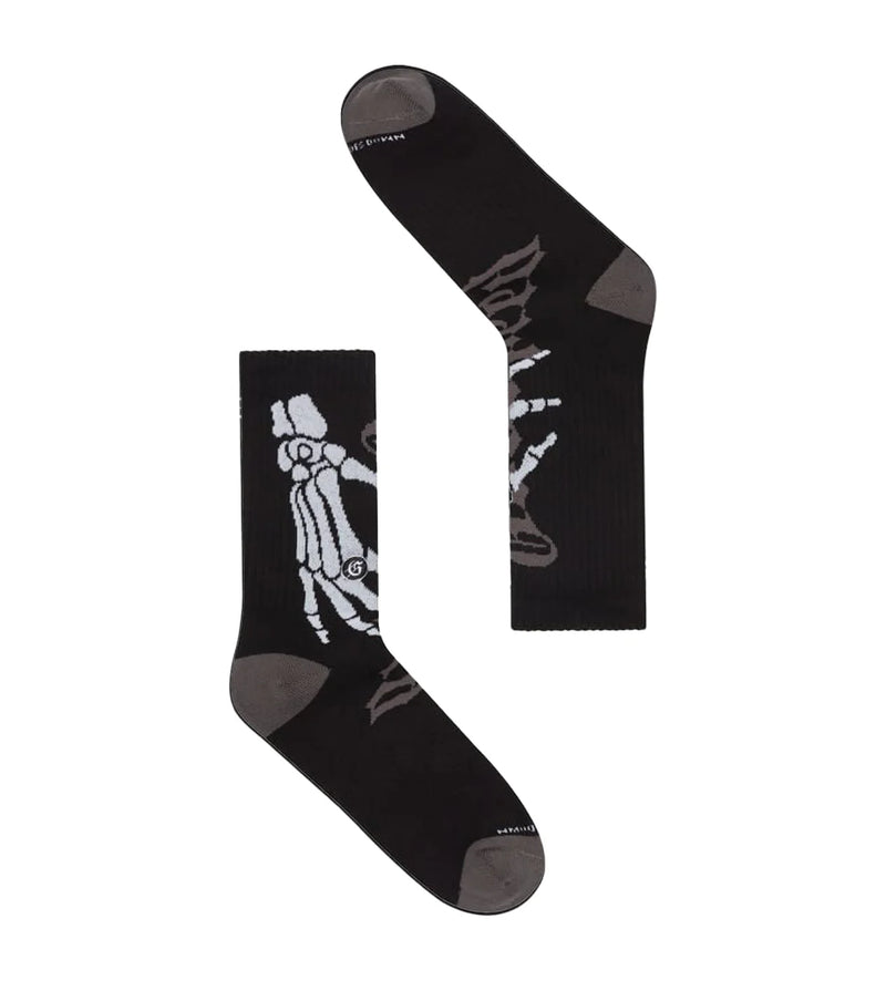 Godspeed Ten Toes Down Black/Grey Socks