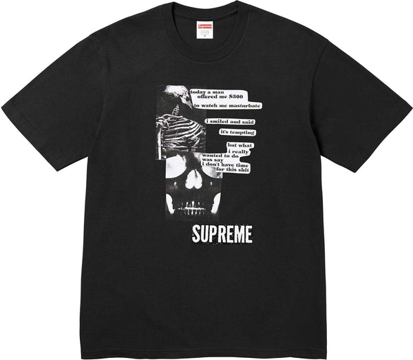 Supreme Anatomy Black Tee