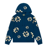 Denim Tears x CPFM Cactus Wreath Navy Hoodie