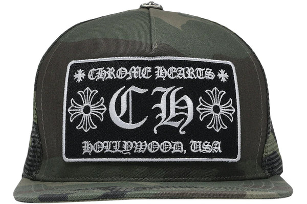 Chrome Hearts CH Hollywood Camo Trucker