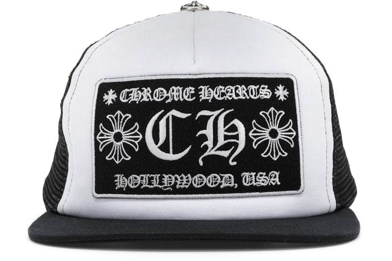 Chrome Hearts CH Hollywood White Trucker