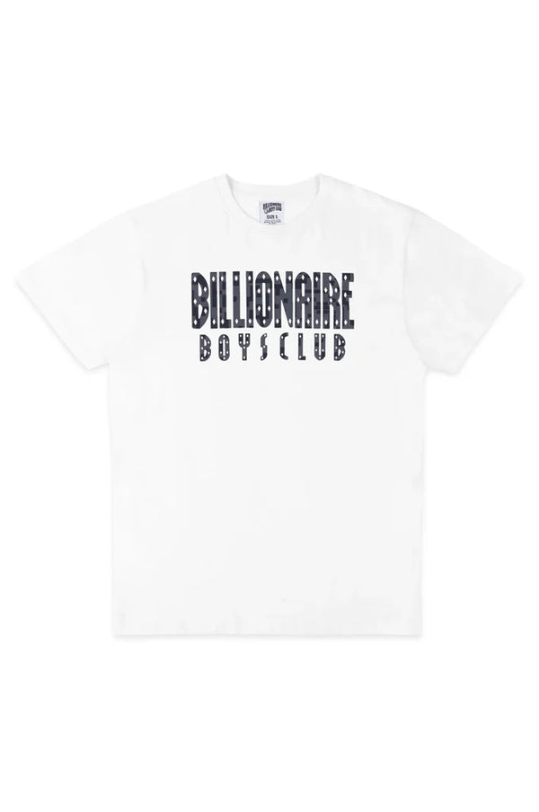 Billionaire Boys Club Printed White Tee