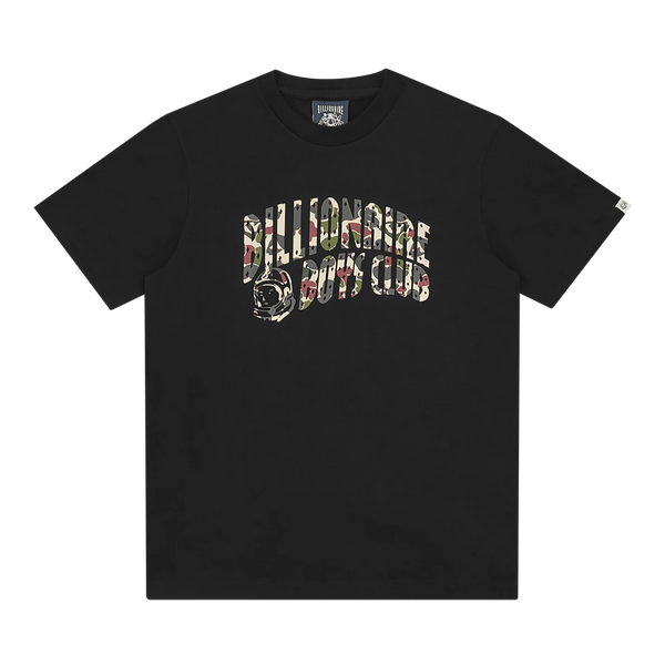 Billionaire Boys Club Camo Printed Black Tee