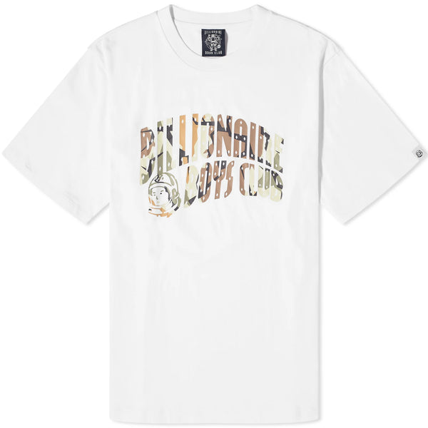 Billionaire Boys Club Camo Arch White Tee