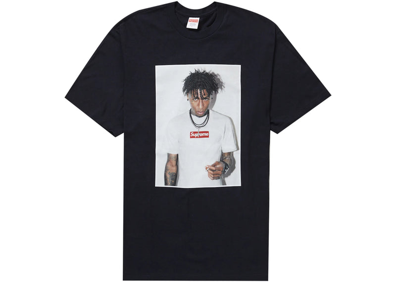 Supreme NBA Youngboy Photo Heather Black Tee