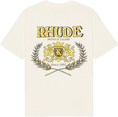 Rhude Cresta Cigar Cream Tee