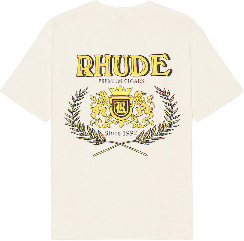 Rhude Cresta Cigar Cream Tee