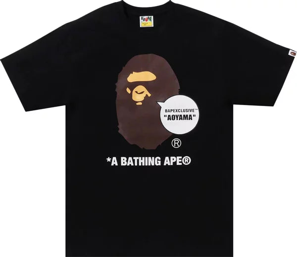 Bape Bapexclusive Aoyama Black Tee