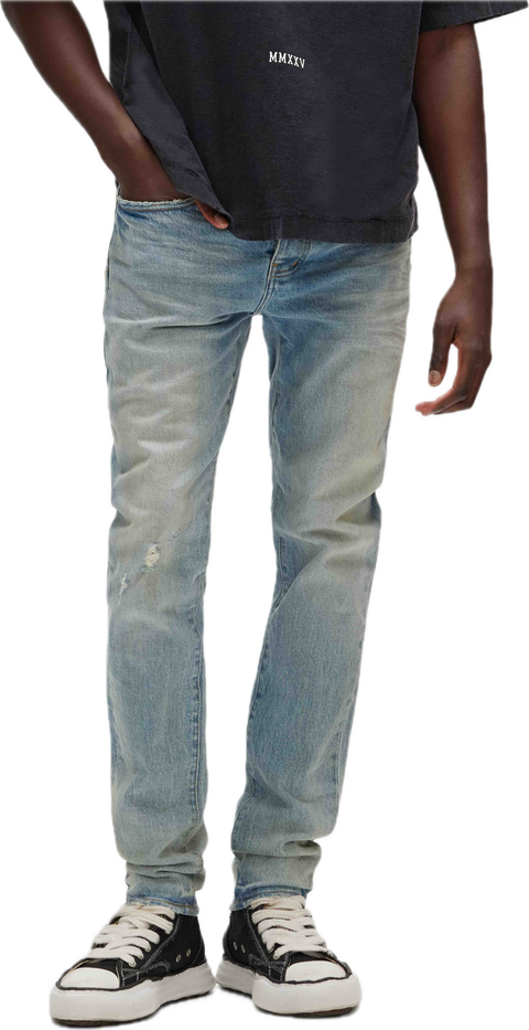Purple P001 Basalt Light Indigo Jeans