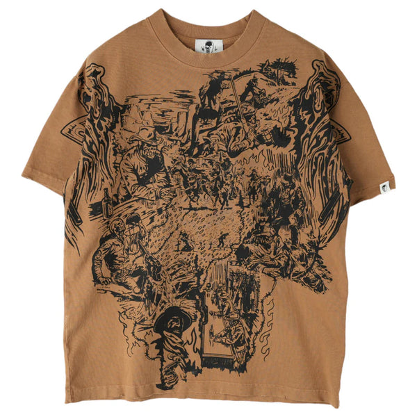 Warren Lotas Final Frontier Brown Tee