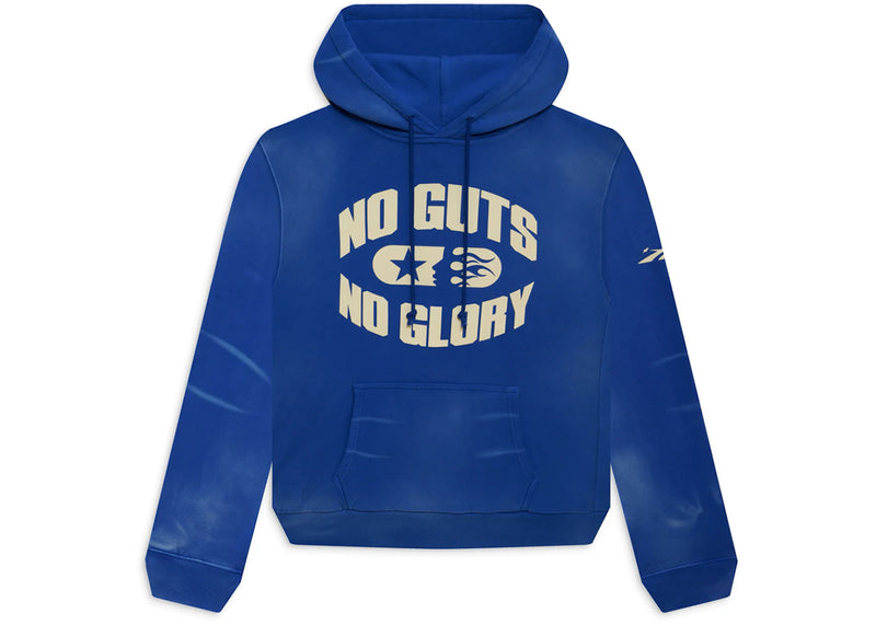 Hellstar No Guts No Glory Blue Hoodie