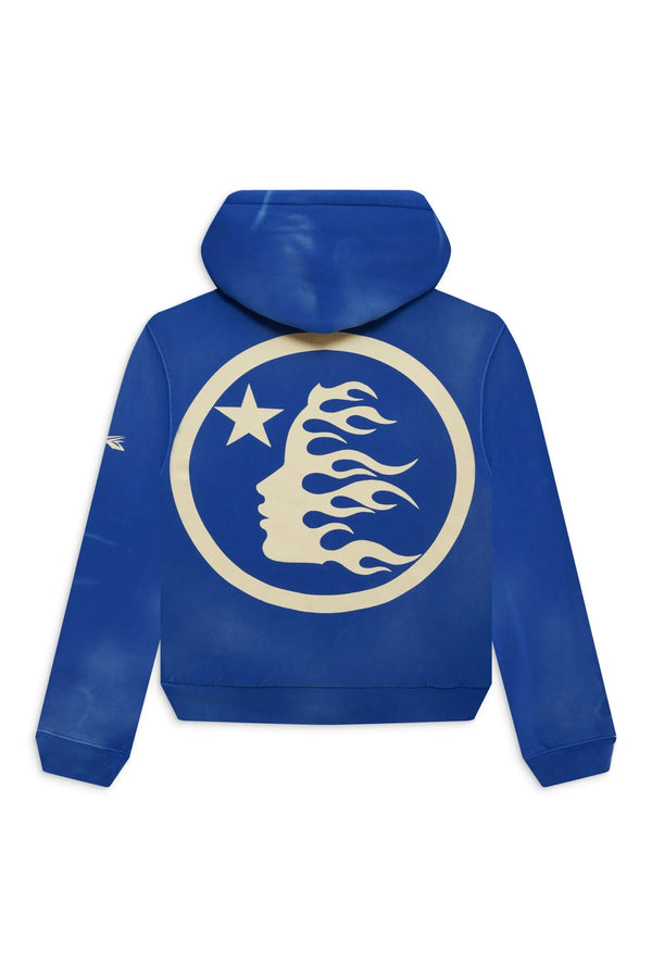 Hellstar No Guts No Glory Blue Hoodie