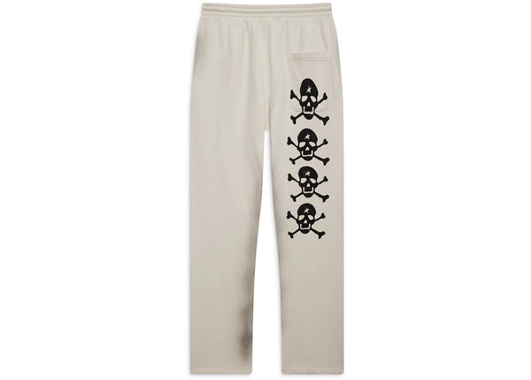 Hellstar If You Don't Like Us Beat Us Cream Sweatpants