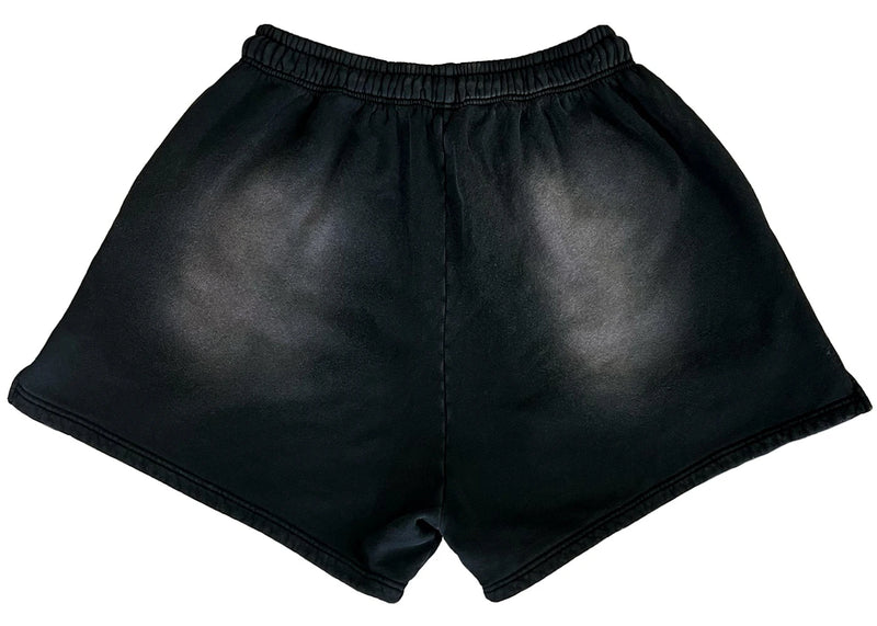 Hellstar Sports Flame Black Shorts