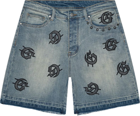 Godspeed Infinity Denim Blue Shorts