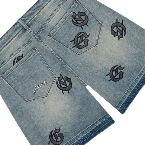 Godspeed Infinity Denim Blue Shorts