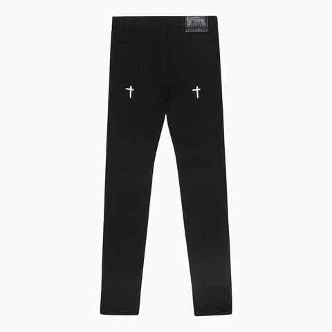RTA Bryant Black Rest In Peace Black Jeans