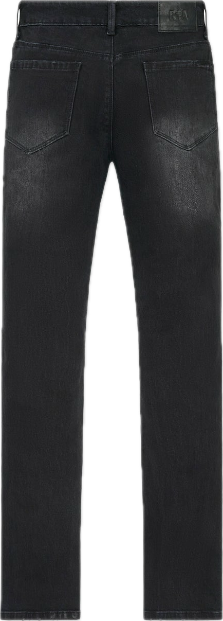 RTA Bryant Black Faded Distressed Jeans