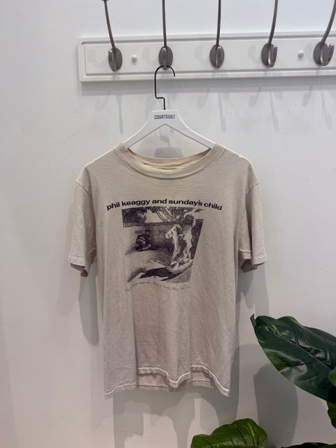 Phil Keaggy Sundays Child White Tee L