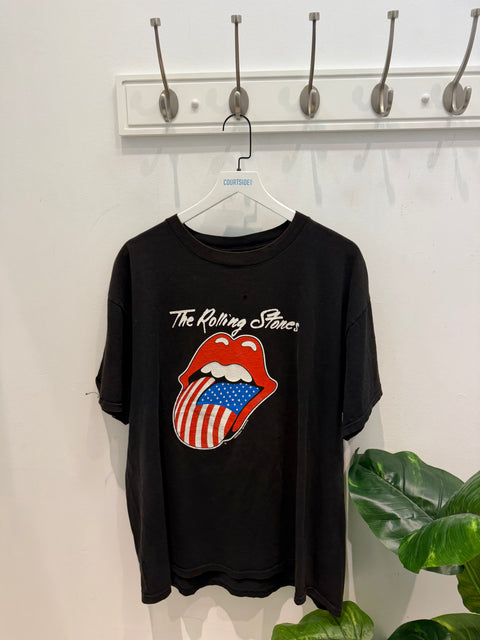 The Rolling Stones 1981 Tour Black Tee XL