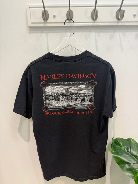 Harley Davidson Czech Republic Black Tee L 