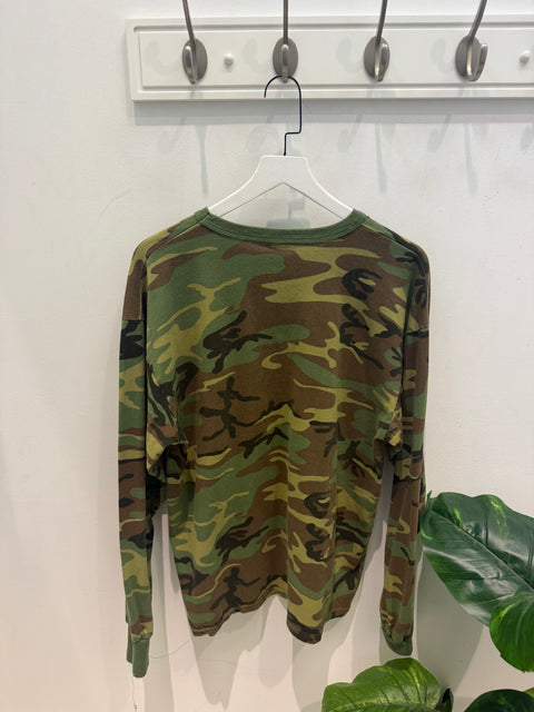 Camo L/S Tee XL