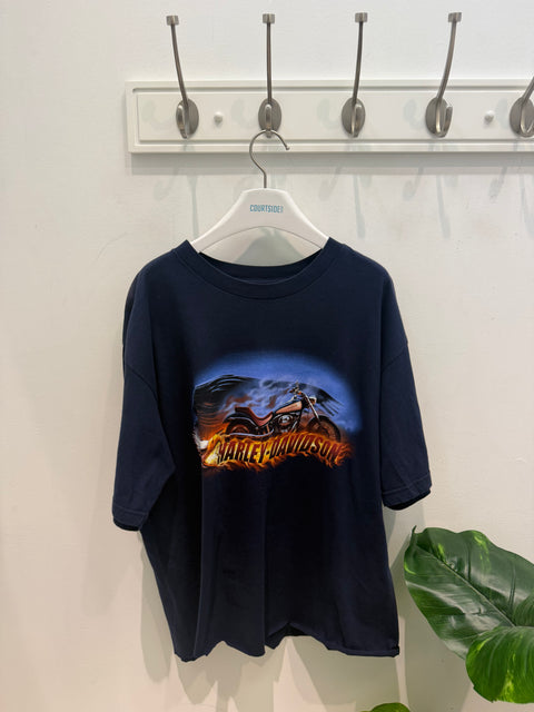 Harley Davidson Thunderbolt Navy Tee XL
