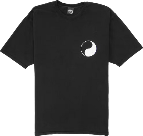 Stussy Yin Yang Black Tee