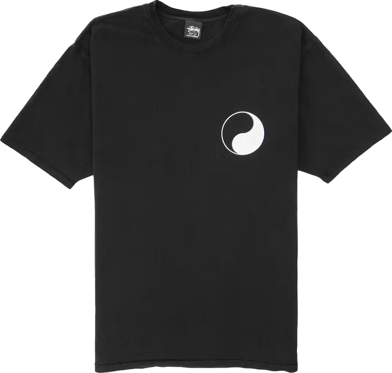 Stussy Yin Yang Black Tee