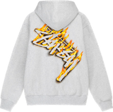 Stussy Burning Stock Heather Zip Up