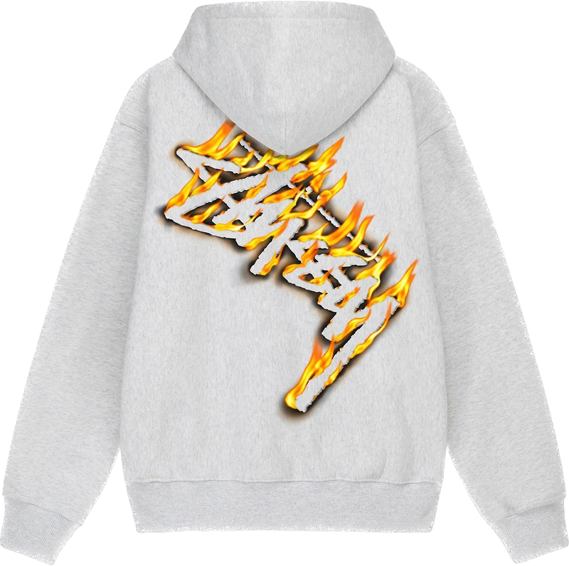 Stussy Burning Stock Heather Zip Up