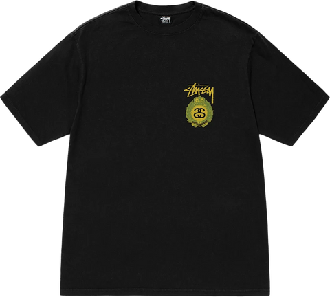 Stussy Crown Wreath Black Tee