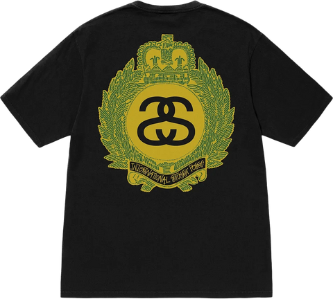 Stussy Crown Wreath Black Tee