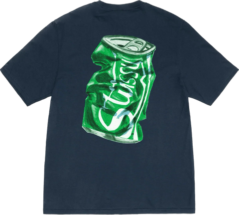 Stussy Soda Can Navy Tee