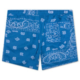 Rhude Blue Bandana Shorts