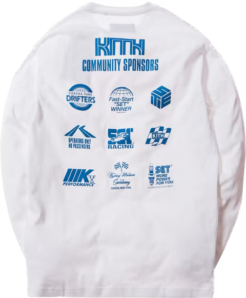 Kith Community Sponsors White L/S
