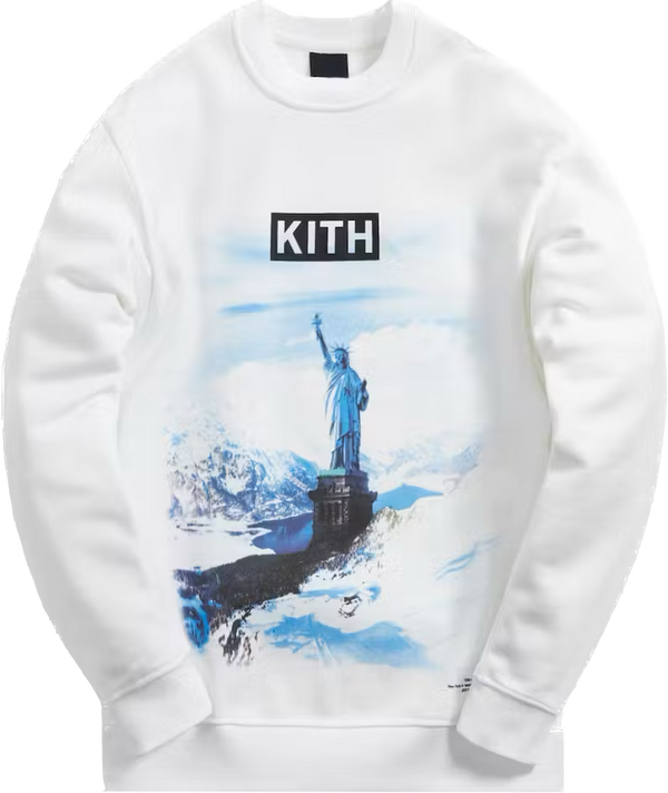 Kith Ellis Mountain White Crewneck