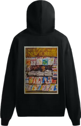 Kith New Yorker Newsstand Black Hoodie