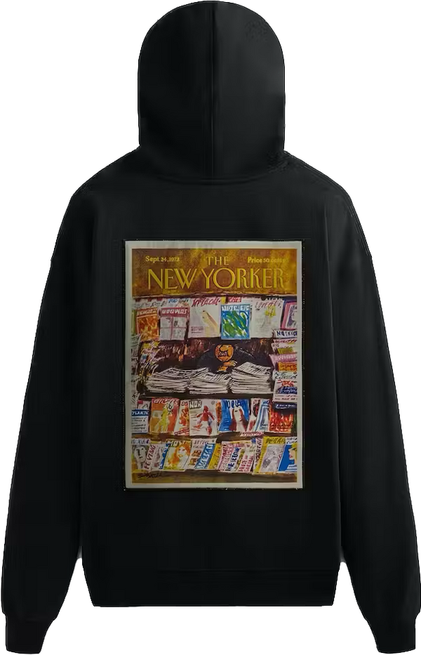 Kith New Yorker Newsstand Black Hoodie