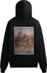 Kith New Yorker Skyline Black Hoodie