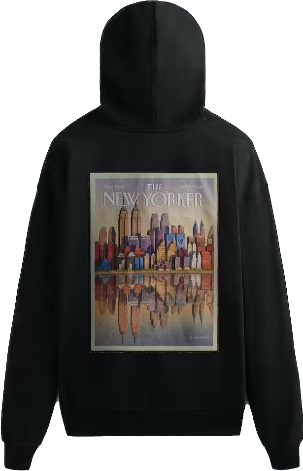 Kith New Yorker Skyline Black Hoodie