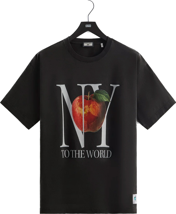 Kith NY to the World Black Tee