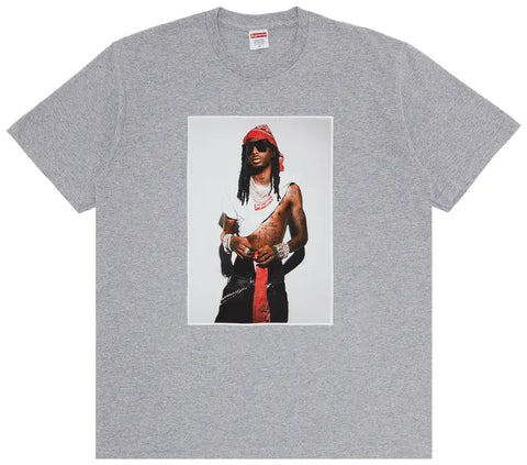 Supreme Playboi Carti Grey Tee