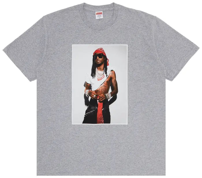 Supreme Playboi Carti Grey Tee