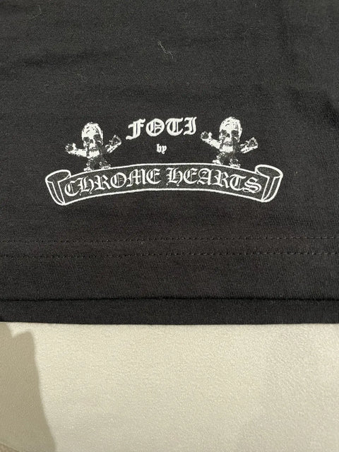 Chrome Hearts Foti Tik Tak Black Tee