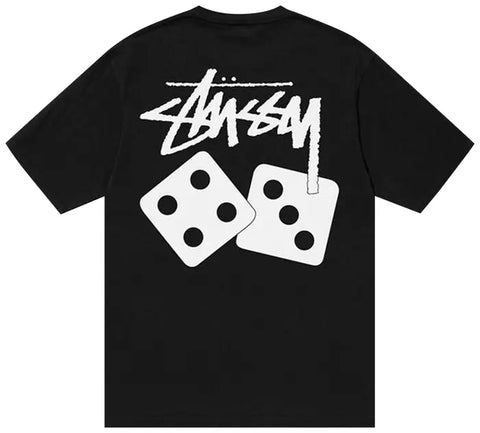 Stussy Dice Black Tee