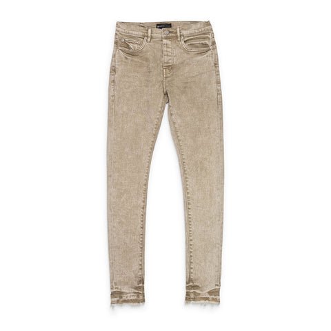 Purple P001 Beige Snow Wash Jeans