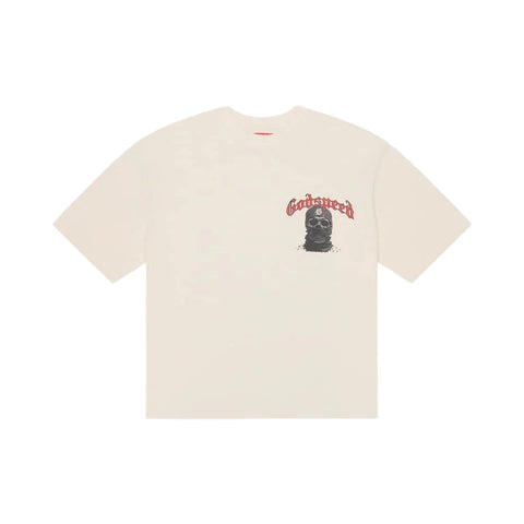 Godspeed Balaclava Szn Bone/Red Tee